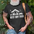 Best Ever Jesus Nativity Scene Christian Faith Christmas Unisex T-Shirt Gifts for Old Men