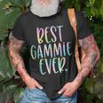 Best Gammie Ever Gifts Mothers Day Tie Dye Unisex T-Shirt Gifts for Old Men