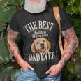 Mens Best Golden Retriever Dad Ever Dog Lover For Men T-Shirt Gifts for Old Men