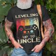Best New Uncle For Men Boys Soon To Be Uncle Nephew Gamer Unisex T-Shirt Gifts for Old Men