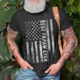 Best Papaw Ever Vintage American Flag Dad Papa Gift For Mens Unisex T-Shirt Gifts for Old Men