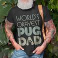 Best Pug Dad Ever Dog Lover Gift Unisex T-Shirt Gifts for Old Men