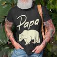 Bester Papa Cooler Vater Bär T-Shirt, Ideales Geschenk zum Vatertag Geschenke für alte Männer
