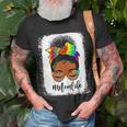 Black Women Tie Dye Mom Life Mothers Day Mothers Women Mama Gift For Womens Unisex T-Shirt Gifts for Old Men