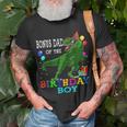 Bonus Dad Of The Birthday BoyRex Rawr Dinosaur Birthday Bbjvlc Unisex T-Shirt Gifts for Old Men