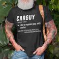 Carguy Definition Sport Car Lover Funny Car Mechanic Gift Unisex T-Shirt Gifts for Old Men