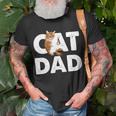 Cat Dad V3 Unisex T-Shirt Gifts for Old Men