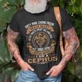 Cephus Brave Heart Unisex T-Shirt Gifts for Old Men