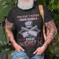 Chef Hat Cook Retirement Cooking T-shirt Gifts for Old Men