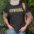 Cowgirl Brown Cowgirl Unisex T-Shirt Gifts for Old Men