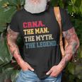 Crna Mans The Myth Legend Gifts For Him Unisex T-Shirt Gifts for Old Men