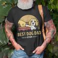 Mens Cute Best Beagle Dad Ever Retro Vintage Puppy Lover T-Shirt Gifts for Old Men
