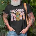 Cute Goldendoodle Doodle Dog Mom Design Women Unisex T-Shirt Gifts for Old Men