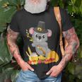 Cute Koala Bear Pilgrim - Happy Thanksgiving Holiday Autumn T-shirt Gifts for Old Men