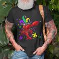 Dabbing Crawfish Mardi Gras Beads Carnival Girls Boys T-Shirt Gifts for Old Men