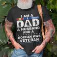 I Am A Dad A Husband And A Korean War Veteran T-shirt Gifts for Old Men