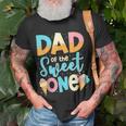 Dad Of The Sweet One Happy 1St Birthday Papa Ice Cream Gift For Mens Unisex T-Shirt Gifts for Old Men