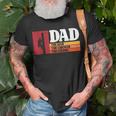 Dad The Man The Lineman The Legend Electrician Unisex T-Shirt Gifts for Old Men