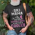 Damen Apres Ski Party Mama Skifahrerin Wintersport Frauen T-Shirt Geschenke für alte Männer