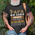 Das Beste Geschenk Papa Tochter Sohn T-Shirt Geschenke für alte Männer