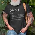 David Is The Best Name Definition Dave David T-Shirt Gifts for Old Men