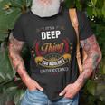 Deep Family Crest Deep Deep Clothing DeepDeep T Gifts For The Deep Unisex T-Shirt Gifts for Old Men