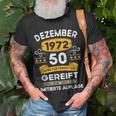 Dezember 1972 Lustige Geschenke 50 Geburtstag T-Shirt Geschenke für alte Männer