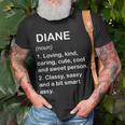 Diane Definition Personalized Custom Name Loving Kind Unisex T-Shirt Gifts for Old Men