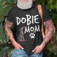 Dobie Mama T-Shirt für Dobermann Pinscher Hundeliebhaber Geschenke für alte Männer