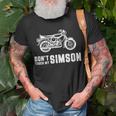 Dont Touch My Simson Suhl Simme Zweitaktmotor 2 Takt Liebe T-Shirt Geschenke für alte Männer