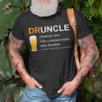 Druncle Beer Funny FunDrunk Uncle Gifts Tops Gift For Mens Unisex T-Shirt Gifts for Old Men