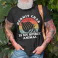 Einsiedlerkrebs Ist Mein Geistertier Süßer Tierliebhaber T-Shirt Geschenke für alte Männer