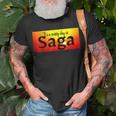 Es Ist Ein Sonniger Tag In Saga T-Shirt Geschenke für alte Männer