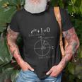 Eulers Identity Eulers Formula For Math Geeks T-shirt Gifts for Old Men