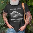 Father And Son Best Friends For Life Dad Parent Unisex T-Shirt Gifts for Old Men