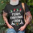 Fears Name Gift Christmas Crew Fears Unisex T-Shirt Gifts for Old Men