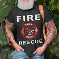 Fire Rescue Fire Fighter Fireman Kids Youth Adult Boys Girls T-Shirt Gifts for Old Men