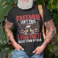 Freedom Isnt Free I Paid For It Proud Desert Storm Veteran T-shirt Gifts for Old Men