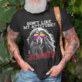 Funny Afghan Hound Attitude Unisex T-Shirt Gifts for Old Men