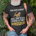 Funny Bearded Dragon Graphic Pet Lizard Lover Reptile Gift Unisex T-Shirt Gifts for Old Men