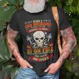 Funny Car Mechanic Biker Skull Gift For Mens Unisex T-Shirt Gifts for Old Men