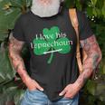 Funny Couples St Pattys Day I Love His Leprechaun Unisex T-Shirt Gifts for Old Men