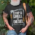 Funny Diesel Mechanics Diesel Truck Trucker Pickup Unisex T-Shirt Gifts for Old Men