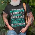 Funny Freaking Awesome Mechanical Engineer Him Her Couples Unisex T-Shirt Gifts for Old Men