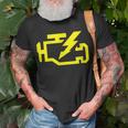 Funny Little Light Of Mine Check Engine Light Unisex T-Shirt Gifts for Old Men