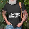 Futur Menuisier T-Shirt, Geduld & Humor Design Geschenke für alte Männer
