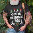 Good Name Gift Christmas Crew Good Unisex T-Shirt Gifts for Old Men