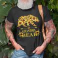Grandma Bear Sunflower Hippie Cute Family Matching Gifts Gift For Womens Unisex T-Shirt Gifts for Old Men