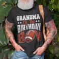 Grandma Football Birthday Boy Family Baller Bday Party Unisex T-Shirt Gifts for Old Men