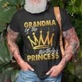 Grandma Of Birthday Princess Girl Daughter Birthday Party Unisex T-Shirt Gifts for Old Men